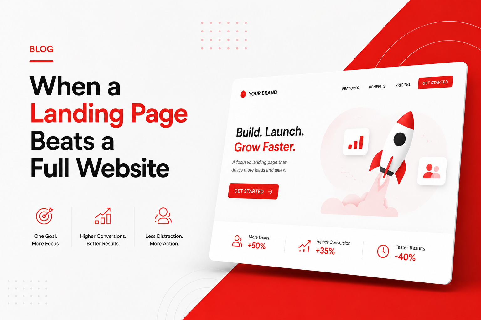 When a Landing Page Beats a Full Website